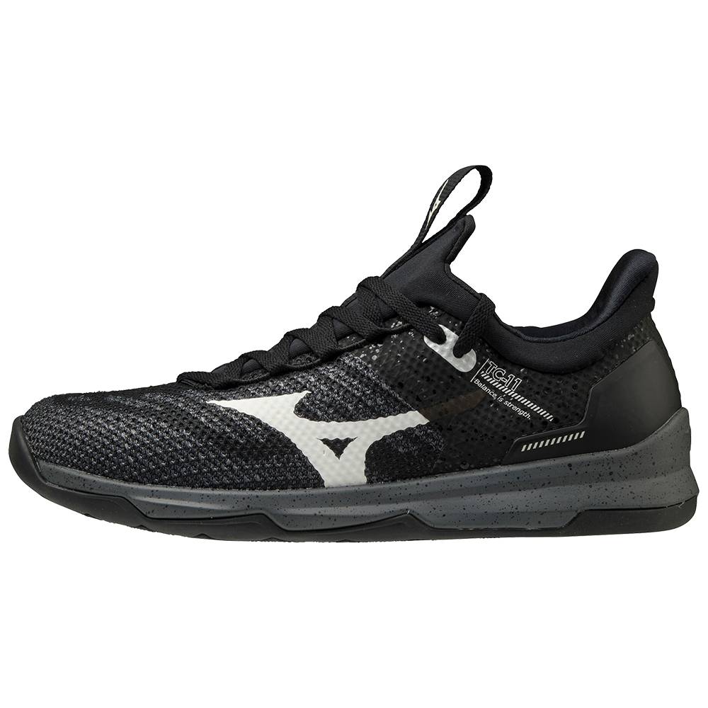 Mizuno Women's TC-11 Training Shoes Black/White (520014-SWQ)